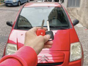 La chiave dell'auto