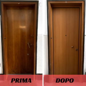 PRIMA E DOPO PORTE BLINDATE a TRIESTE